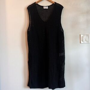 OLD NAVY Knit Black Overup - Size XL P